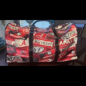 Large custom travel bag